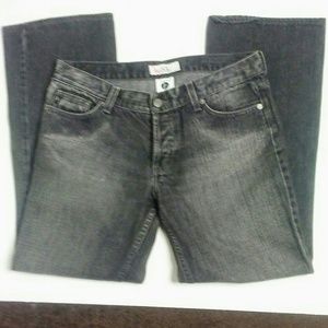 A-X low-rise bootcut j-24 AR black jean